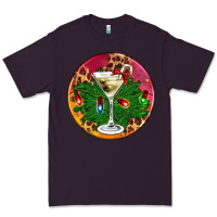 Plum Christmas martini Premium Tee - AdoDesignShop
