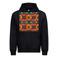 Native American Aztec Seamless Pattern 2 Urban Hoodie | Teevron