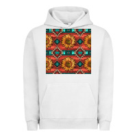 Pigment Lunar Rock native american aztec seamless pattern 2 Urban Hoodie - BundleAndBundleShop