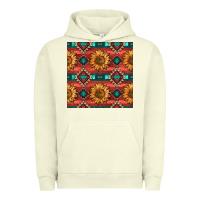 Pigment Pistachio native american aztec seamless pattern 2 Urban Hoodie - BundleAndBundleShop