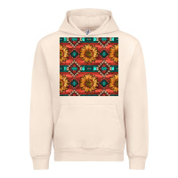 Sandshell native american aztec seamless pattern 2 Urban Hoodie - BundleAndBundleShop