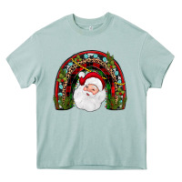 Santa Rainbow Heavy Core Tee | Teevron