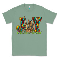 Sage joy Christmas Rockin Classic Tee - CowhideDigitalArt