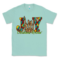 Seafoam joy Christmas Rockin Classic Tee - CowhideDigitalArt