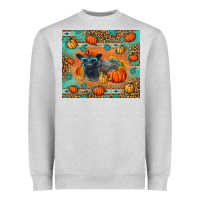Heather Grey Autumn Baby Calf Heavyweight Sweatshirt - LillyAllenDesigns