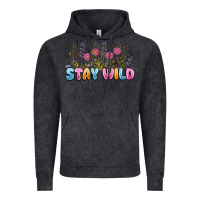 Vintage Black stay wild Vintage Hoodie - MaliasSmallBusiness