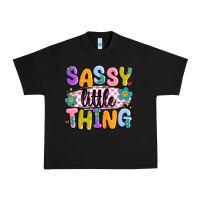 Black sassy little thing Urban Heavy Tee - MaliasSmallBusiness