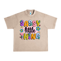 French Oak sassy little thing Urban Heavy Tee - MaliasSmallBusiness