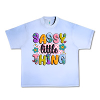 Grape Ice sassy little thing Urban Heavy Tee - MaliasSmallBusiness