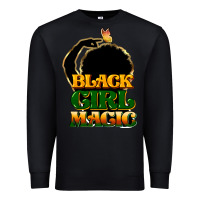 Black Black magic girl Premium Sweatshirt - HowdyJamesFarm