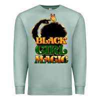Seafoam Black magic girl Premium Sweatshirt - HowdyJamesFarm