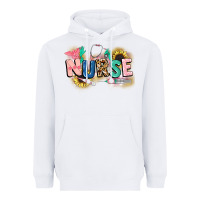 White nurse Heavyweight Hoodie - CowGirlArtShop