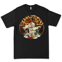 Black christmas martini cocktail party Premium Tee - AdoDesignShop
