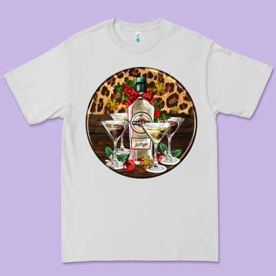 Christmas Martini Cocktail Party Premium Tee Designed By Adodesignshop