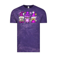 Cloud Purple purple winter gnomies Vintage Tee - NancyCooperArtShop
