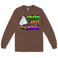 Chestnut creep it real Long Sleeve Tee - BundleAndBundleShop