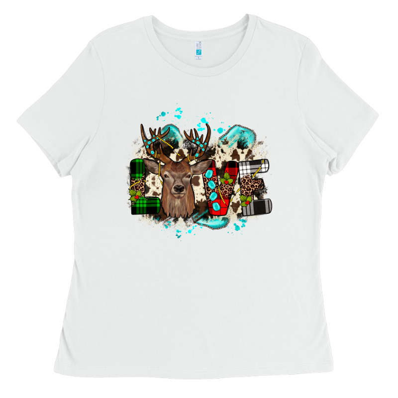 Love Wood Slice Ornament Ladies Tee by JahusDesignShop | Teevron