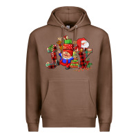 Chestnut christmas joy  gnome Premium Hoodie - CowGirlArtShop