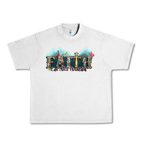 Lunar Rock faith can move mountains cross Urban Heavy Tee - NancyCooperArtShop