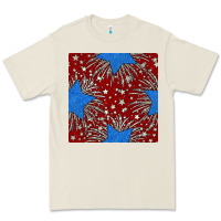 Bone Glitter 4th of July Seamless Pattern Premium Tee - BundleAndBundleShop