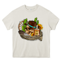 Cowboy Cactus  Sunflowers Whiskey Heavy Core Tee | Teevron