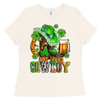 Bone one lucky  cowboy with hat and boots Ladies Tee - AdoDesignShop