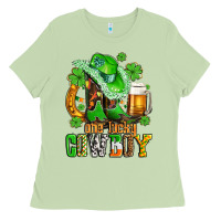 Matcha one lucky  cowboy with hat and boots Ladies Tee - AdoDesignShop