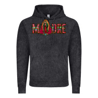 Vintage Black madre floral aztec leopard Vintage Hoodie - Jasminsmagicworld
