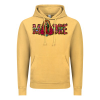 Vintage Mustard madre floral aztec leopard Vintage Hoodie - Jasminsmagicworld