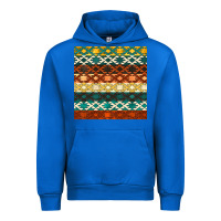 Cobalt native american aztec seamless pattern 1 Urban Hoodie - BundleAndBundleShop
