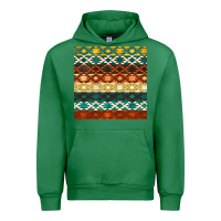 Emerald native american aztec seamless pattern 1 Urban Hoodie - BundleAndBundleShop