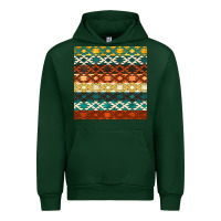 Forest Green native american aztec seamless pattern 1 Urban Hoodie - BundleAndBundleShop