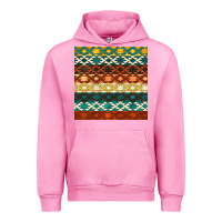Fuchsia Pink native american aztec seamless pattern 1 Urban Hoodie - BundleAndBundleShop