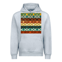 Heather Grey native american aztec seamless pattern 1 Urban Hoodie - BundleAndBundleShop