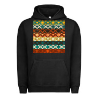 Pigment Black native american aztec seamless pattern 1 Urban Hoodie - BundleAndBundleShop