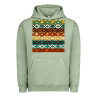 Pigment Oil Green native american aztec seamless pattern 1 Urban Hoodie - BundleAndBundleShop