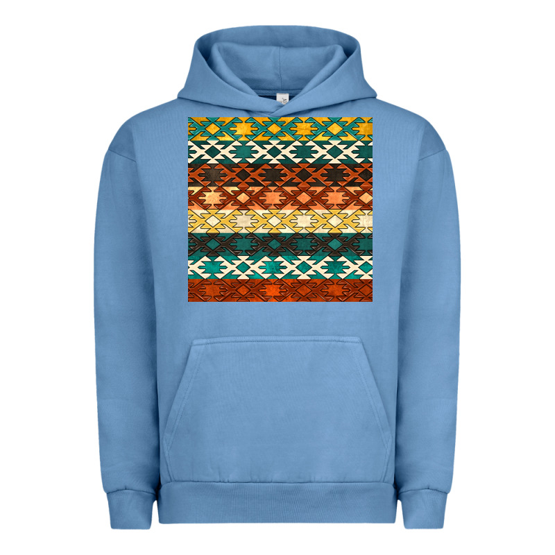 Native American Aztec Seamless Pattern 1 Urban Hoodie by BundleAndBundleShop | Teevron