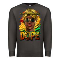 Smoke Unapologetically dope afro Premium Sweatshirt - HowdyJamesFarm
