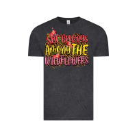 Vintage Black she belongs among the wildflowers Vintage Tee - NancyCooperArtShop