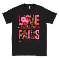 Black love never fails i corintians 13 8 Classic Tee - NancyCooperArtShop