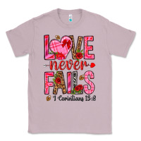 Lilac love never fails i corintians 13 8 Classic Tee - NancyCooperArtShop