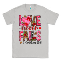 Moon Dust love never fails i corintians 13 8 Classic Tee - NancyCooperArtShop