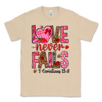 Mushroom love never fails i corintians 13 8 Classic Tee - NancyCooperArtShop