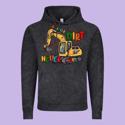 A Little Dirt Never Hurt Vintage Hoodie Designed By Maliassmallbusiness