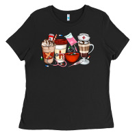 Nurse Coffee Cups Ladies Tee | Teevron