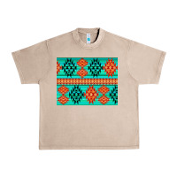 French Oak aztec pattern background 3200x2400 Urban Heavy Tee - AdoDesignShop