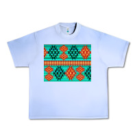 Grape Ice aztec pattern background 3200x2400 Urban Heavy Tee - AdoDesignShop