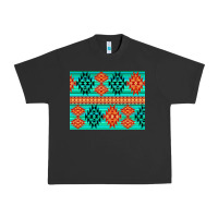 Pigment Black aztec pattern background 3200x2400 Urban Heavy Tee - AdoDesignShop