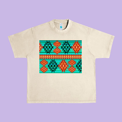 Aztec Pattern Background 3200x2400 Urban Heavy Tee Designed By Adodesignshop