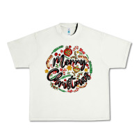 Pistachio merry christmas Urban Heavy Tee - MaliasSmallBusiness